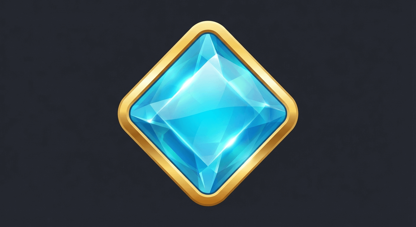 Blauer Diamant Symbol