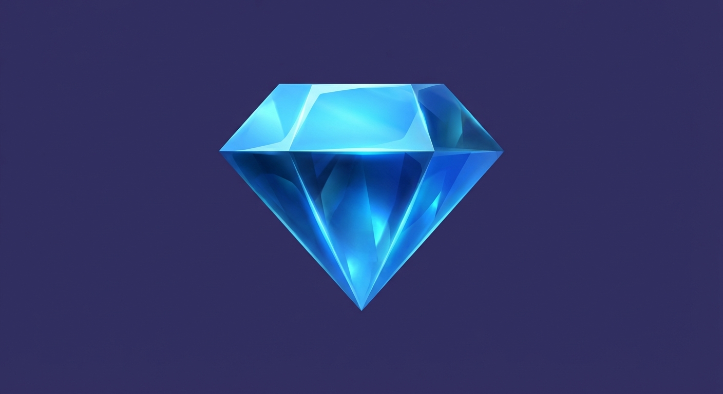 Blue Gem Symbol