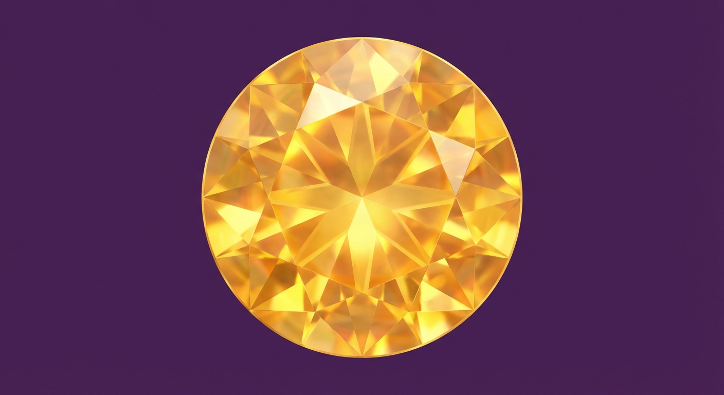 Yellow Gem Symbol